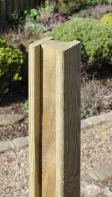 9ft Jacksons Slotted Intermediate Fence Post