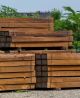 50 Brown Softwood Railway Sleepers