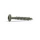 Olive grey pan head screw